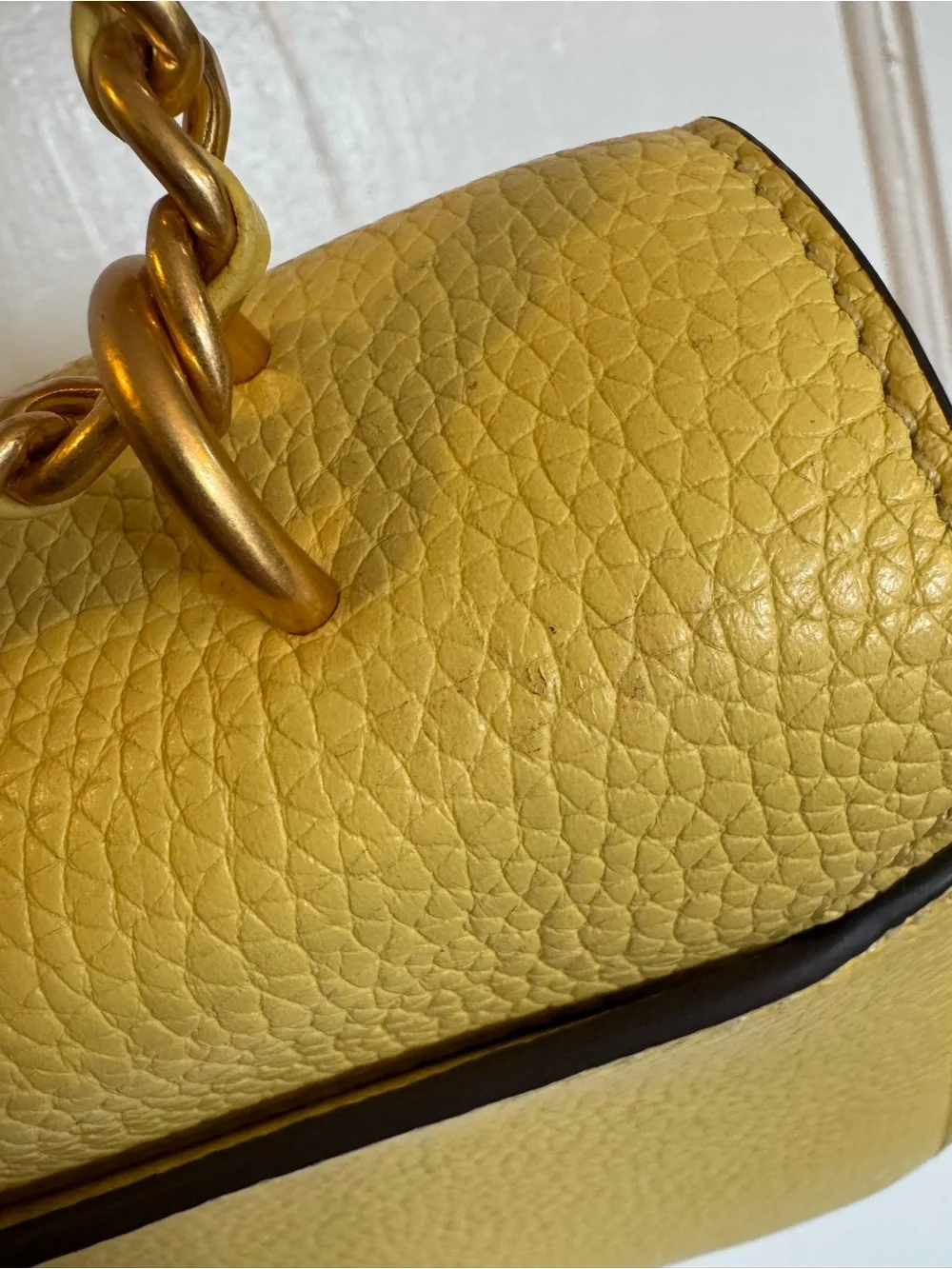 Tory Burch compact pebbled